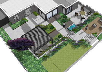 3D model of garden design-06